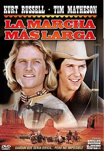 Póster de La marcha más larga