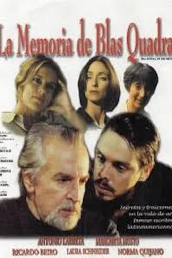 Póster de La memoria de Blas Quadra