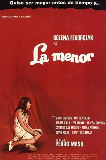 Póster de La menor