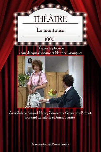 Póster de La menteuse