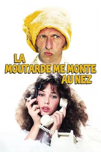 Póster de La mostaza se me sube a la nariz (1974) con Jane Birkin como Jackie Logan