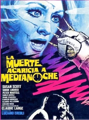 Póster de La muerte acaricia a medianoche (1972) con Franco Caracciolo