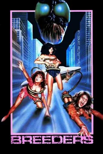 Póster de La muerte ataca en Nueva York (1986) con Amy Brentano como Gail