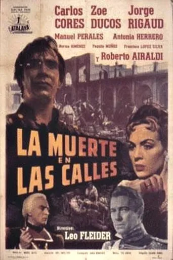 Póster de La muerte en las calles