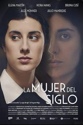 Póster de La mujer del siglo (2018) con Javier Beltrán como Juli Vallmitjana