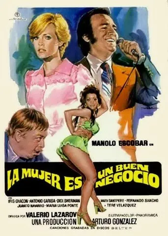 Póster de La mujer es un buen negocio