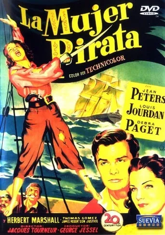 Póster de La mujer pirata (1951) con Mario Siletti como Slave Market Auctioneer