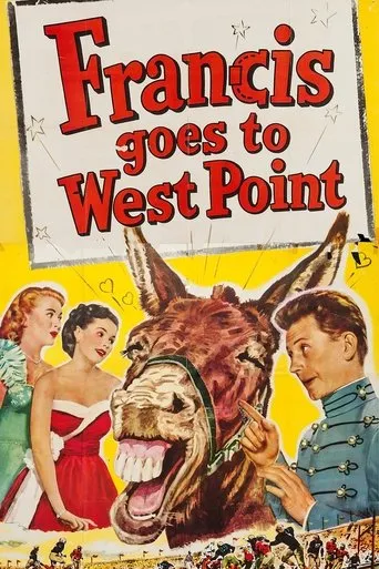 Póster de La Mula Francis va a West Point (1952) con Leonard Nimoy como Football Player