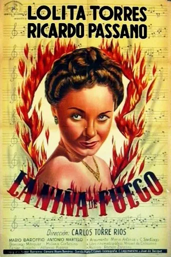 Póster de La niña de fuego