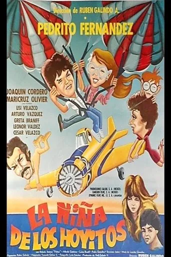 Póster de La niña de los hoyitos