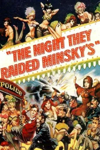Póster de La noche del escándalo Minsky's