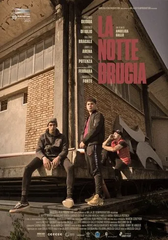 Póster de La notte brucia