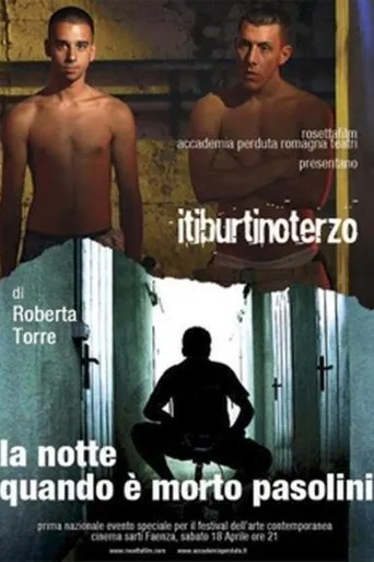 Póster de La notte quando è morto Pasolini