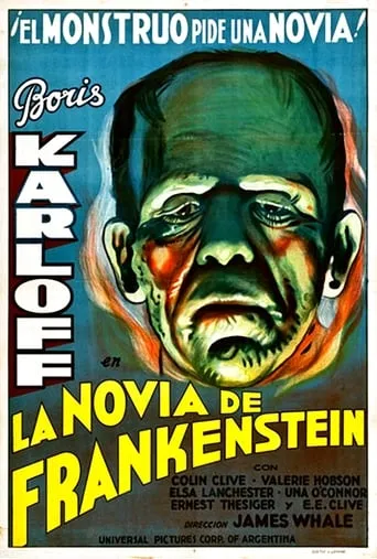 Póster de La novia de Frankenstein (1935) con Gavin Gordon como Lord Byron