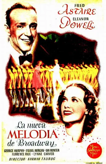Póster de La nueva melodía de Broadway