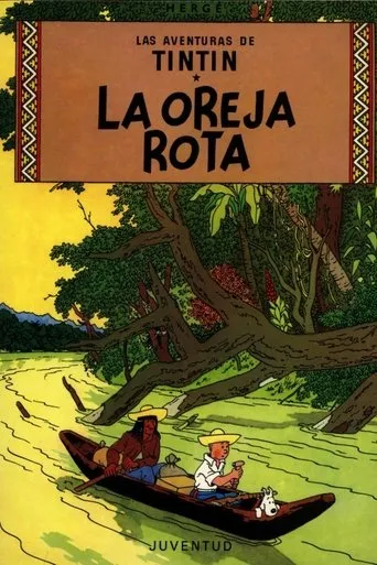 Póster de La oreja rota (1992) con Henri Labussière como Tournesol (voice)