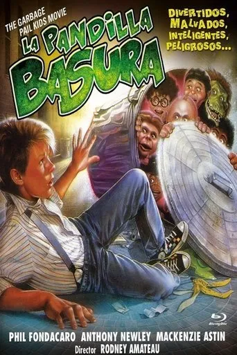 Póster de La pandilla basura (1987) con Debbie Lee Carrington como Valerie Vomit - Suit (voice)