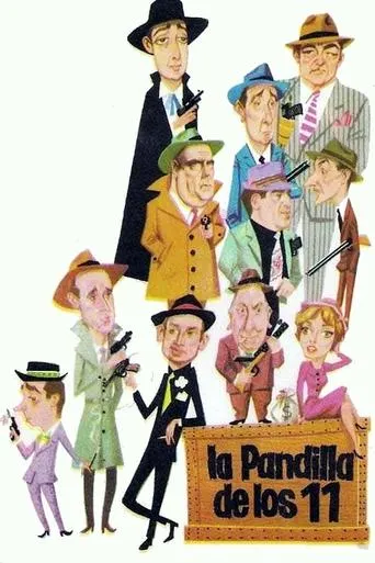 Póster de La pandilla de los once