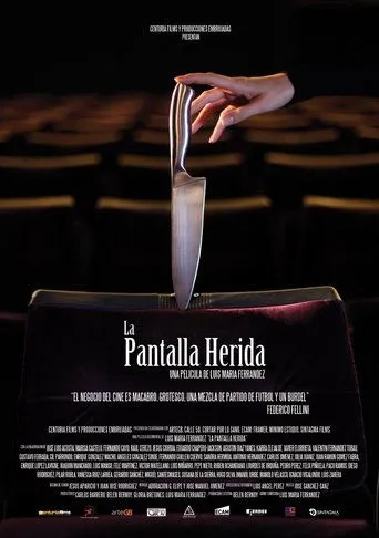 Póster de La pantalla herida