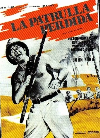 Póster de La patrulla perdida (1934) con Sammy Stein como Abelson