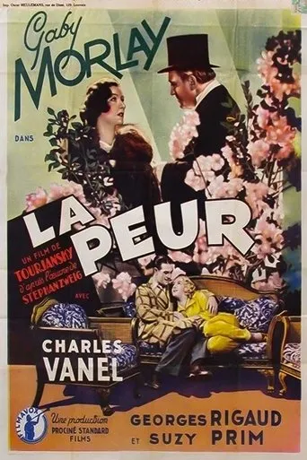 Póster de La Peur