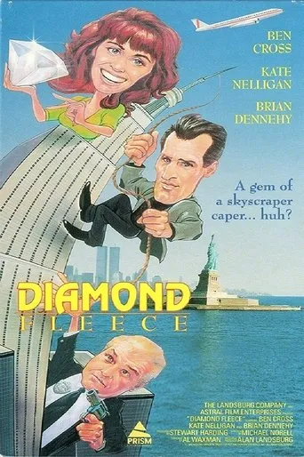 Póster de La piel del diamante (1992) con David Huband