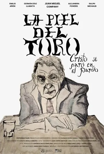 Póster de La piel del toro. Cristo se paró en El Pardo