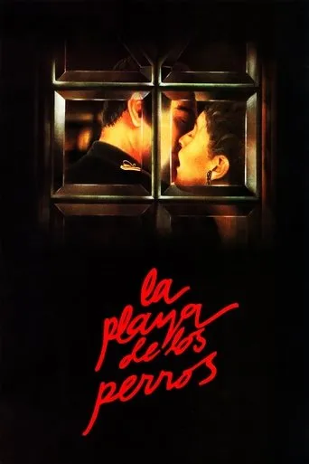 Póster de La playa de los perros (1987) con Assumpta Serna como Mena