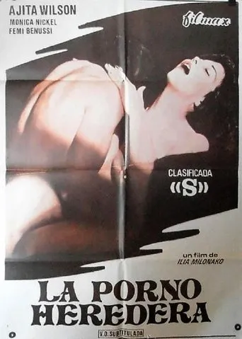 Póster de La porno heredera (1981) con Ajita Wilson como Samantha