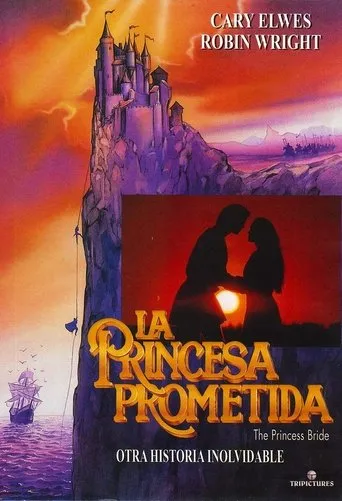 Póster de La princesa prometida (1987) con Anne Dyson como The Queen