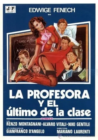 Póster de La profesora y el último de la clase
