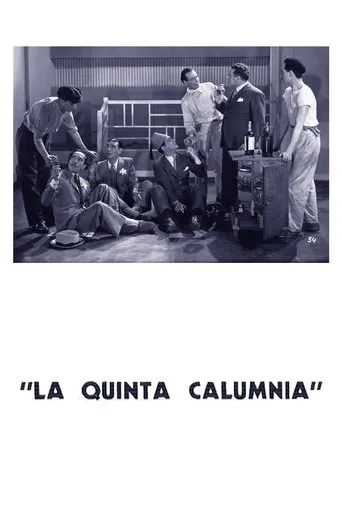 Póster de La quinta calumnia