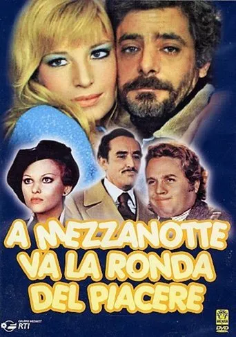 Póster de La ronda del placer (1975) con Renato Pozzetto como Fulvio