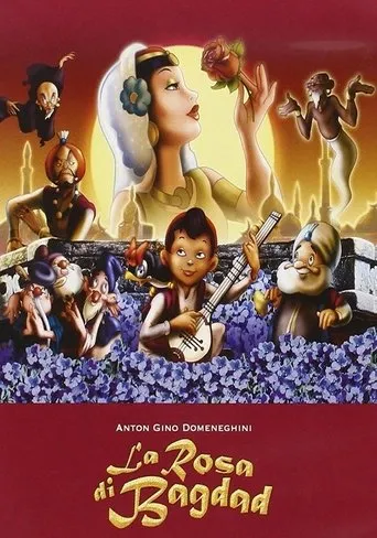 Póster de La rosa di Bagdad