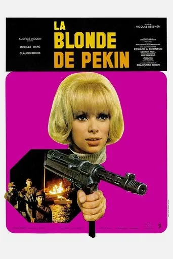 Póster de La rubia de Pekín (1967) con Carl Studer como Captain Hardy
