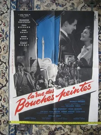 Póster de La rue des bouches peintes