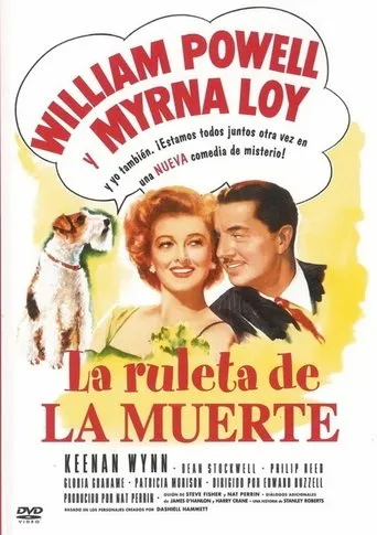 Póster de La ruleta de la muerte (1947) con Warner Anderson como Dr. Monolaw