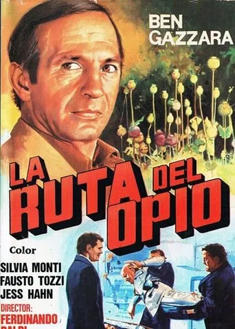 Póster de La ruta del opio (1972) con Guerrino Crivello