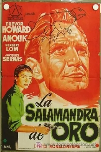 Póster de La salamandra de oro (1950) con Eugene Deckers como Police Chief