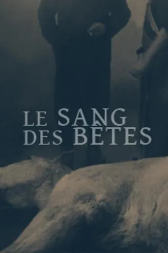 Póster de La sangre de las bestias