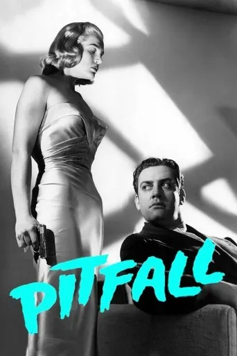 Póster de La senda tentadora (1948) con David McMahon como Police Lieutenant