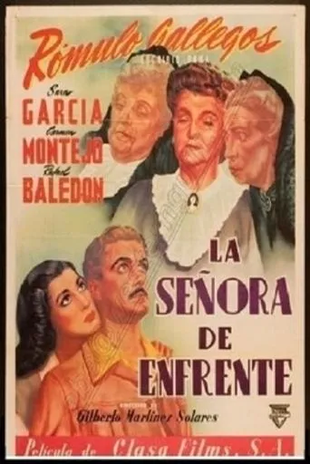 Póster de La señora de enfrente