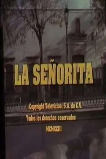 Póster de La señorita