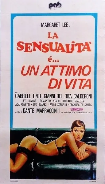 Póster de La sensualidad es un momento de la vida (1975) con Gianni Dei como Mario