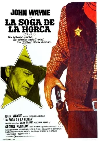 Póster de La soga de la horca (1973) con Paul Fix como Old Man