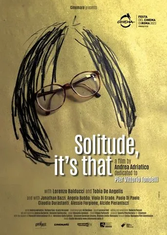 Póster de La solitudine è questa