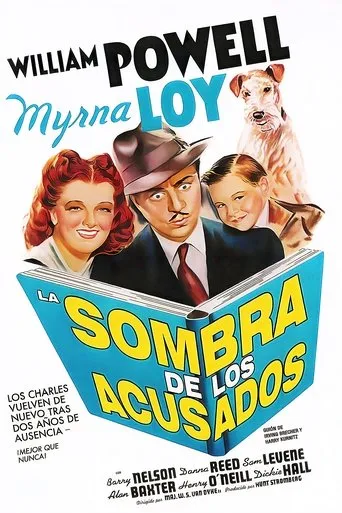 Póster de La sombra de los acusados (1941) con Barry Nelson como Paul Clarke