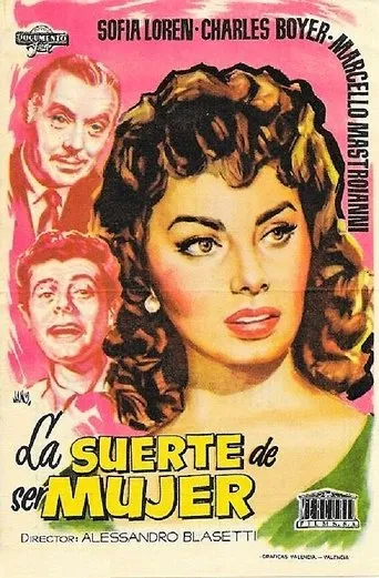 Póster de La suerte de ser mujer