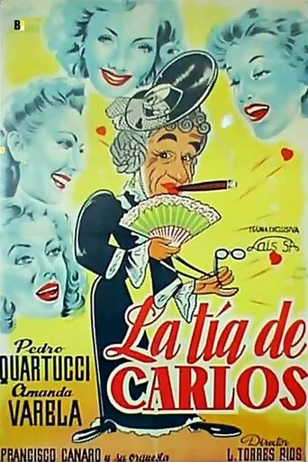 Póster de La tía de Carlos