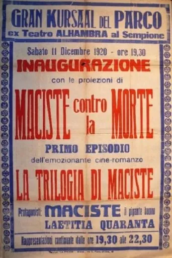 Póster de La trilogia di Maciste